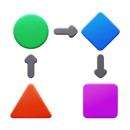 Illustration of teams using Zoho workflows